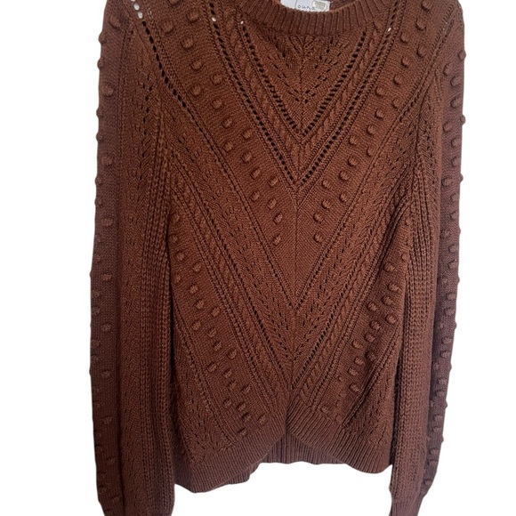 LOUNA Bobbles Sweater - Size Small - Beautiful Brown Collar - Picture 9 of 12